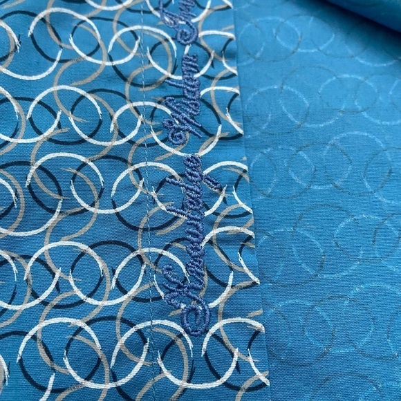 Robert Graham Canterbury Classic Fit Long Sleeve Shirt Blue Swirl Mens Medium - Picture 8 of 8